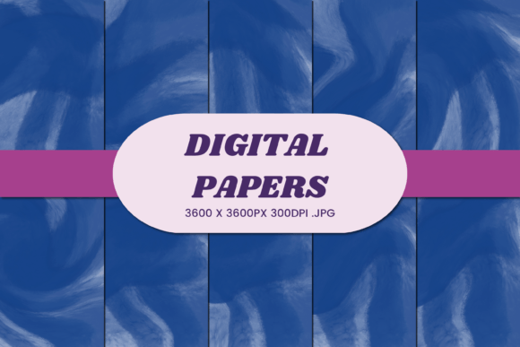 Abstract 2 Blue Digital Paper for Creative Projects