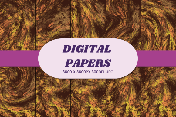 Abstract Brown 2 Digital Paper: Elevating Your Creative Projects with Versatile Design