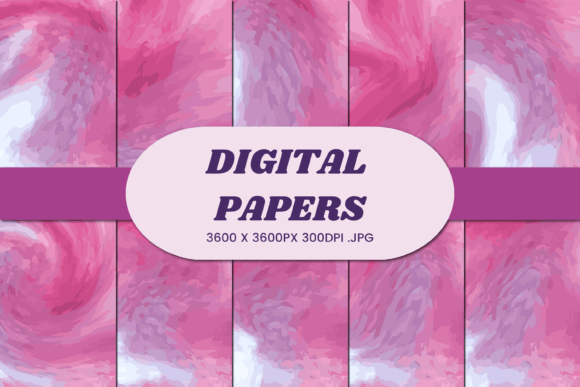 Abstract Pink Purple 3 Digital Paper