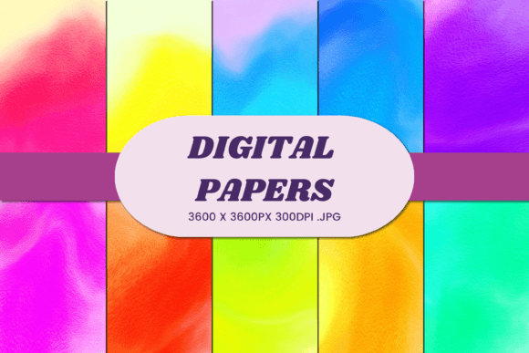 Abstract Watercolor 105 Digital Paper: Elevating Your Creative Projects