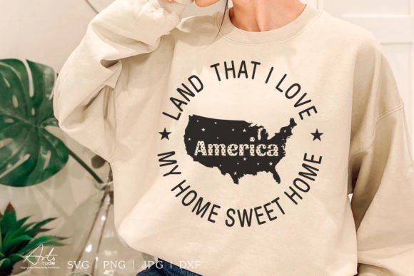 America Land That I Love SVG PNG