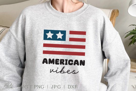 American Vibes SVG: 4th of July T-Shirt