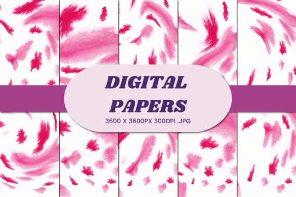 Elevating Brand Identity and Creative Workflows with Abstract Watercolor 19 Digital Paper