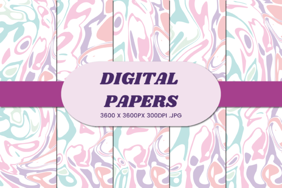 Elevating Creative Workflows with Pastel Liquid 2 Digital Paper