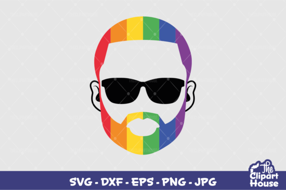 LGBTQ Man Design for Cricut, Silhouette, and Creative Projects