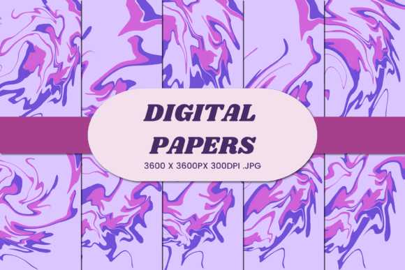 Purple Marble Liquid 1 Digital Paper: A Comprehensive Evaluation