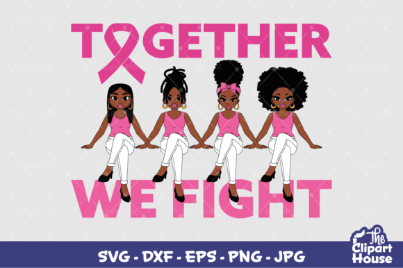 Together We Fight: A Versatile Design for Cricut and Silhouette Projects