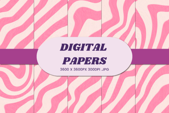Unlocking Creativity with Retro Groovy Pink 2 Digital Paper